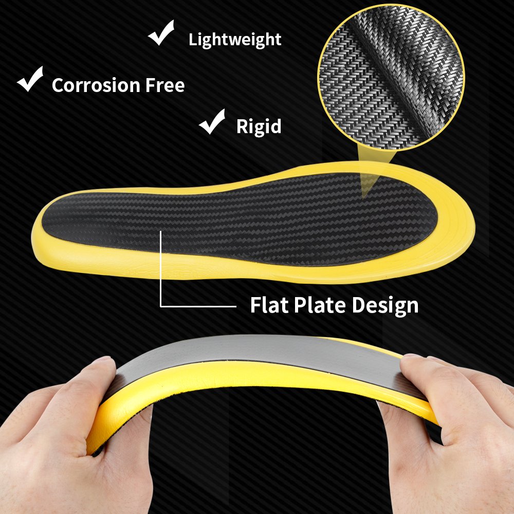 S-King Performance Insoles Carbon Fiber Shock Absorbing Sport Running Soccer Shoe Insoles