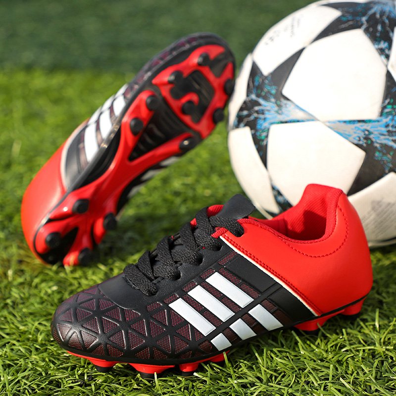 Original football shoes low cut turf training shoes outdoor lightweight lace up soccer shoe
