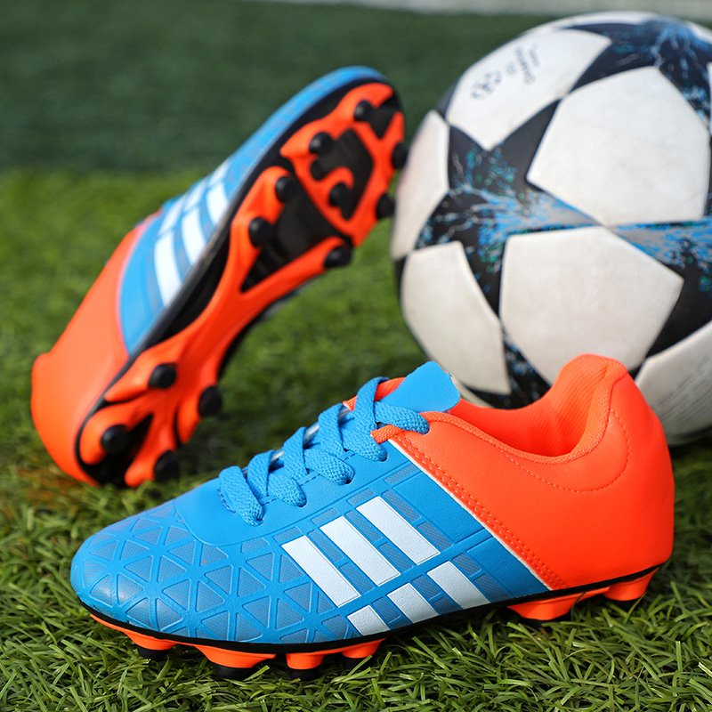 Original football shoes low cut turf training shoes outdoor lightweight lace up soccer shoe