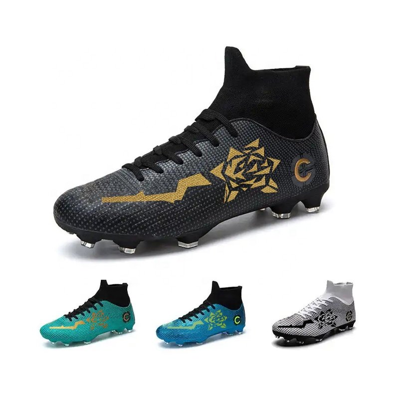 Manufacturer Wholesale Men's Sports Shoes High Quality Leather Low Football Shoes Professional Soccer sneakers