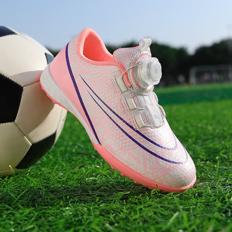 soccer shoes turf artificial grass foot Outdoor Boys Kids Soccer Shoes Cheap scarpe da calcio Football Boots paire de magre foot