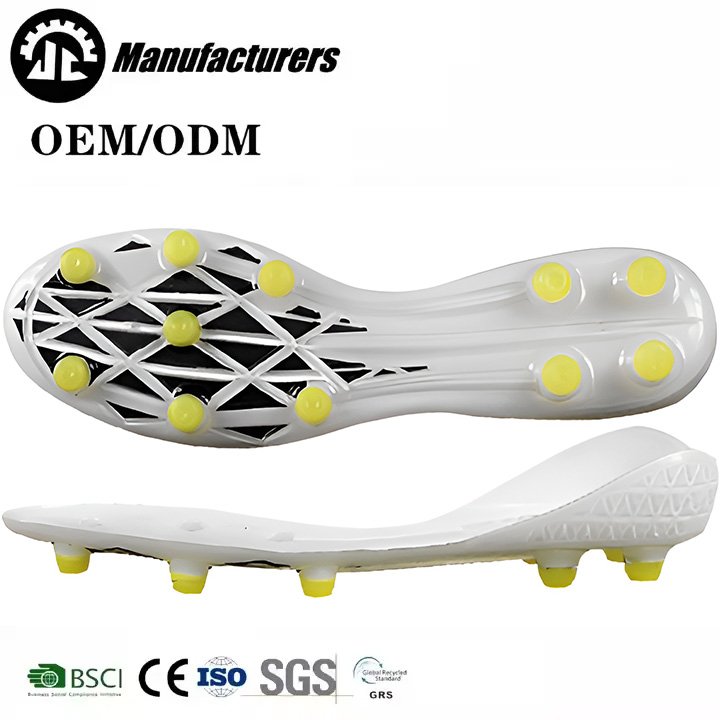 Factory new design outsole futsal for soccer shoes sole custom men's football boots sole