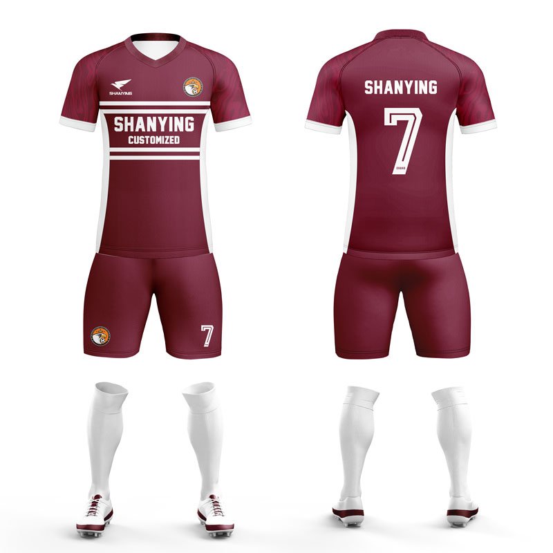Youth American Sports Football Uniforms Blank Sublim Green Soccer Jersey 2025 Soccer Tracksuit Football Kits Full Set Soccer Kit