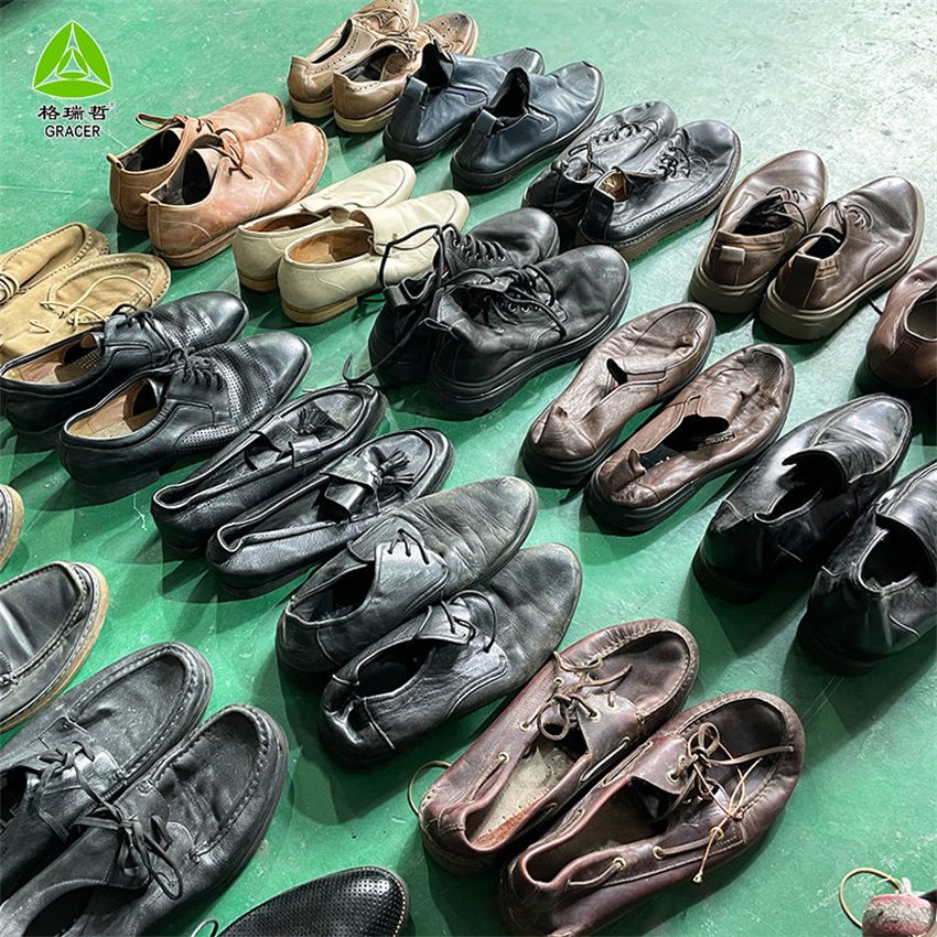 Thrift Men'S Leather Shoes Branded Used Shoes Branded Original Shoes For Men Leather Bales