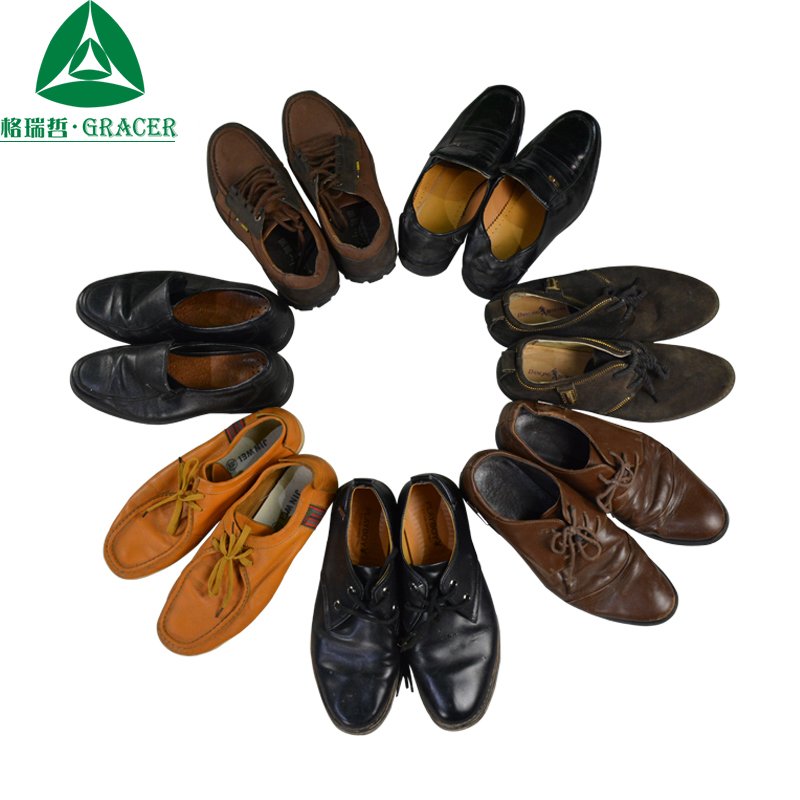 Thrift Men'S Leather Shoes Branded Used Shoes Branded Original Shoes For Men Leather Bales
