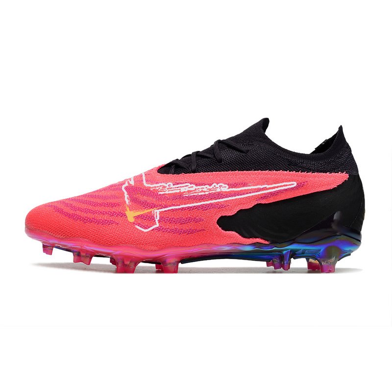 New Pink Waterproof Fully Knitted Football Shoes FG39-45