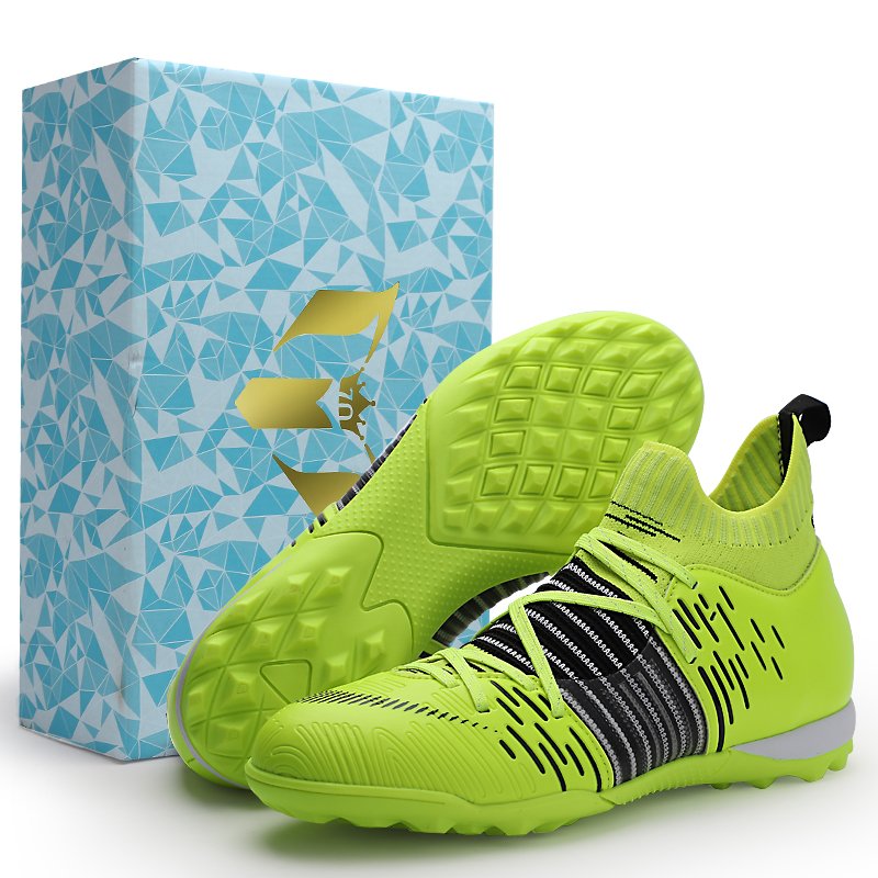 Outdoor Training Football Boots Sneakers Ultralight Non-Slip Sport Turf Soccer Cleats Unisex Athletic Soccer Shoes