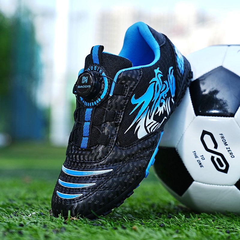 2024 Men's Professional Football & Soccer Training Sneakers High Ankle Cleats Hot Sale Sport Boots for Summer & Spring US Size