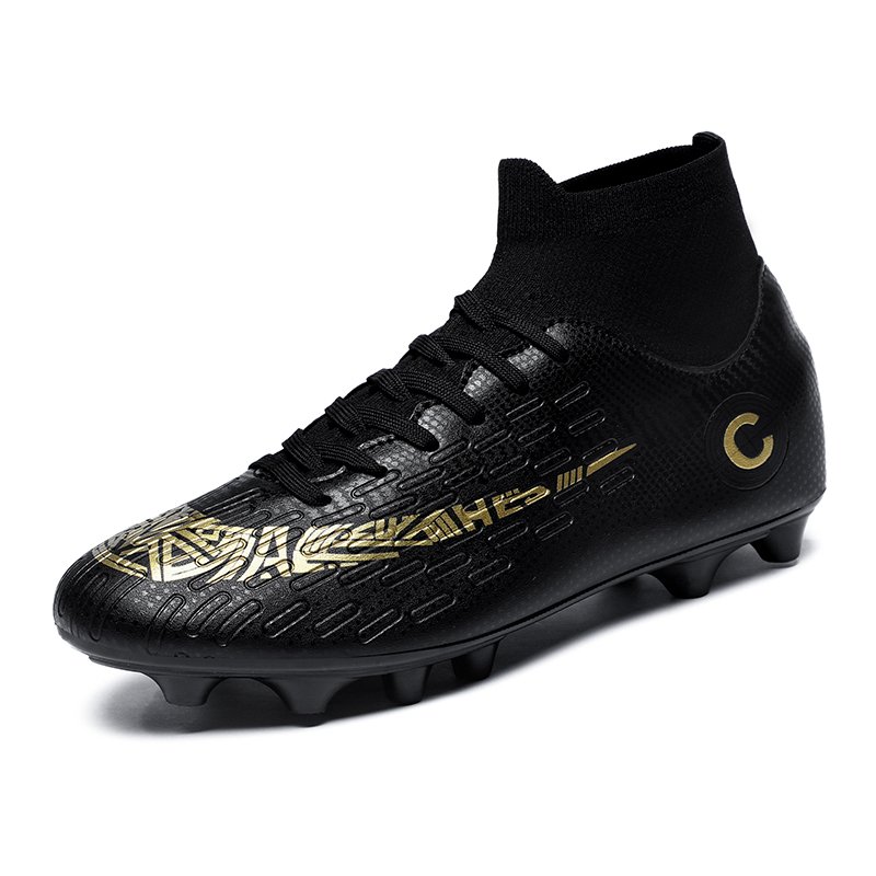 New Design Phantom Spiked Football Boots Men Waterproof Knitted Dynamic Fit Sepatu Bola Outdoor Soccer Shoes