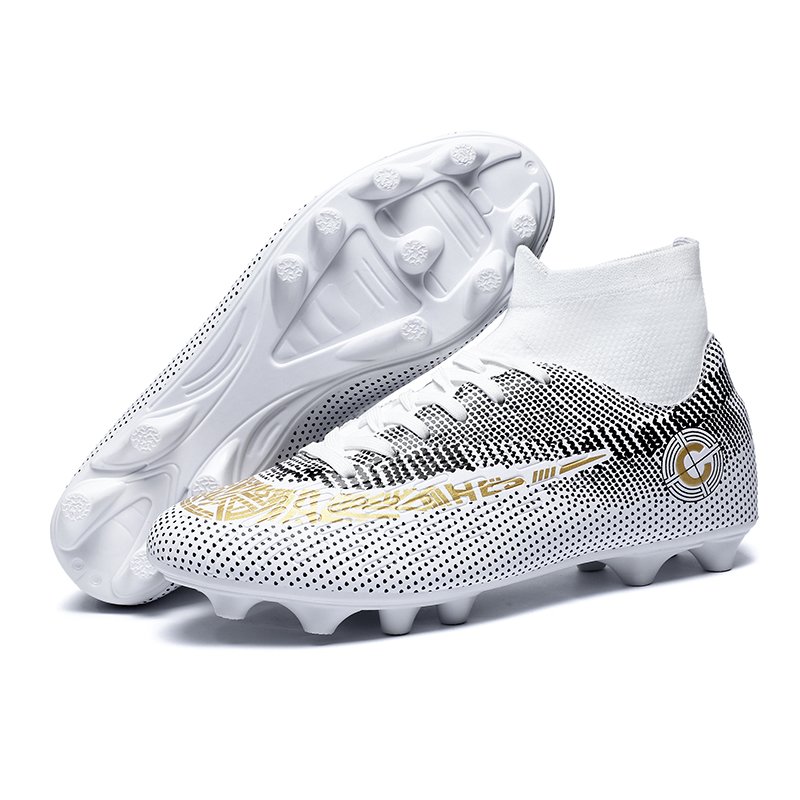 New Design Phantom Spiked Football Boots Men Waterproof Knitted Dynamic Fit Sepatu Bola Outdoor Soccer Shoes