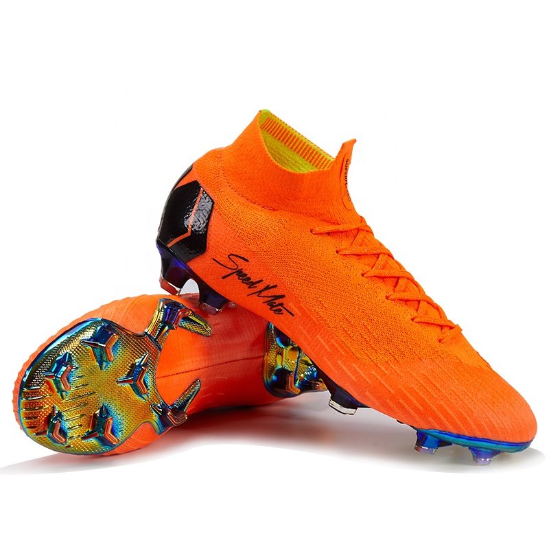 2020 Factory customized brand outdoor all FG Men Superfly 6 Soccer Shoes wholesale Cr7 Football Boots Hot Sale Professional Boot