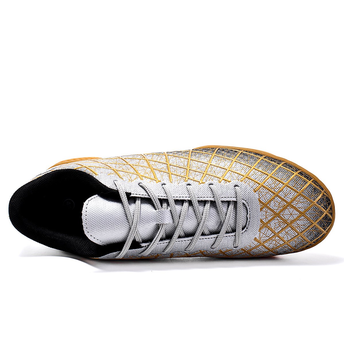Factory direct sales beef tendon sole large size football shoes patent youth adult football shoes fashion nonslip football shoes
