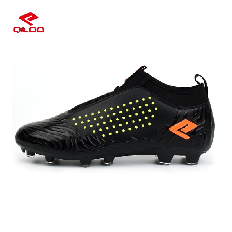 QILOO Customizable AG Turf Football Boots High Quality Original Indoor Sports Soccer Shoes Boys Winter Training Indoor Outdoor
