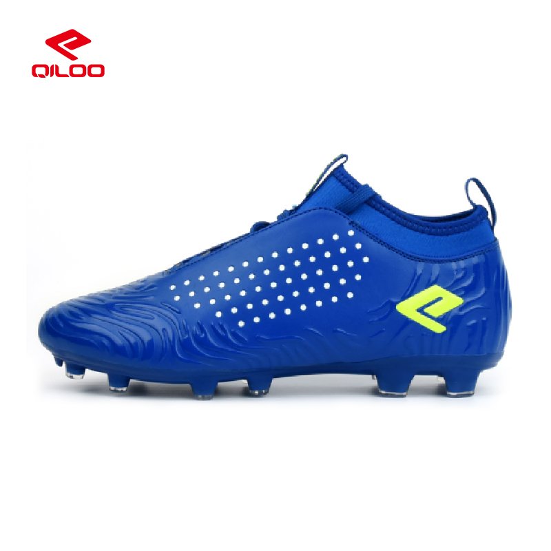 QILOO Customizable AG Turf Football Boots High Quality Original Indoor Sports Soccer Shoes Boys Winter Training Indoor Outdoor