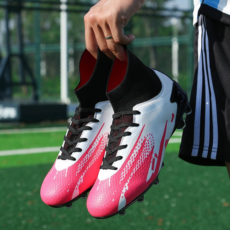 Wholesale adult football training shoes sneakers football boots soccer tennis shoes men's soccer shoes