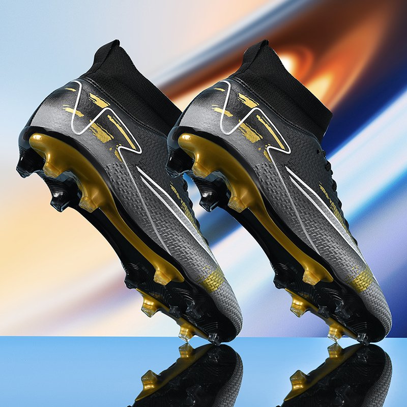 Greatshoes Black Mens Futsal Shoe Children Football Boots,Custom Football And Sport Shoes Soccer Boots Boys