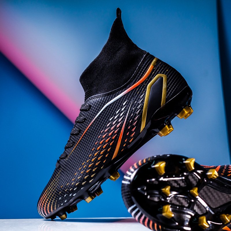 New Outdoor Non-slip Breathable soccer boots for men High top football soccer shoes training sneaker for men