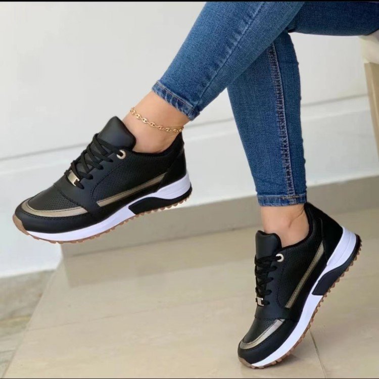 Ladies And Girls College Students' Campus Fashionable Shoes Low Top Outdoor Mountaineering Skateboard Shoes