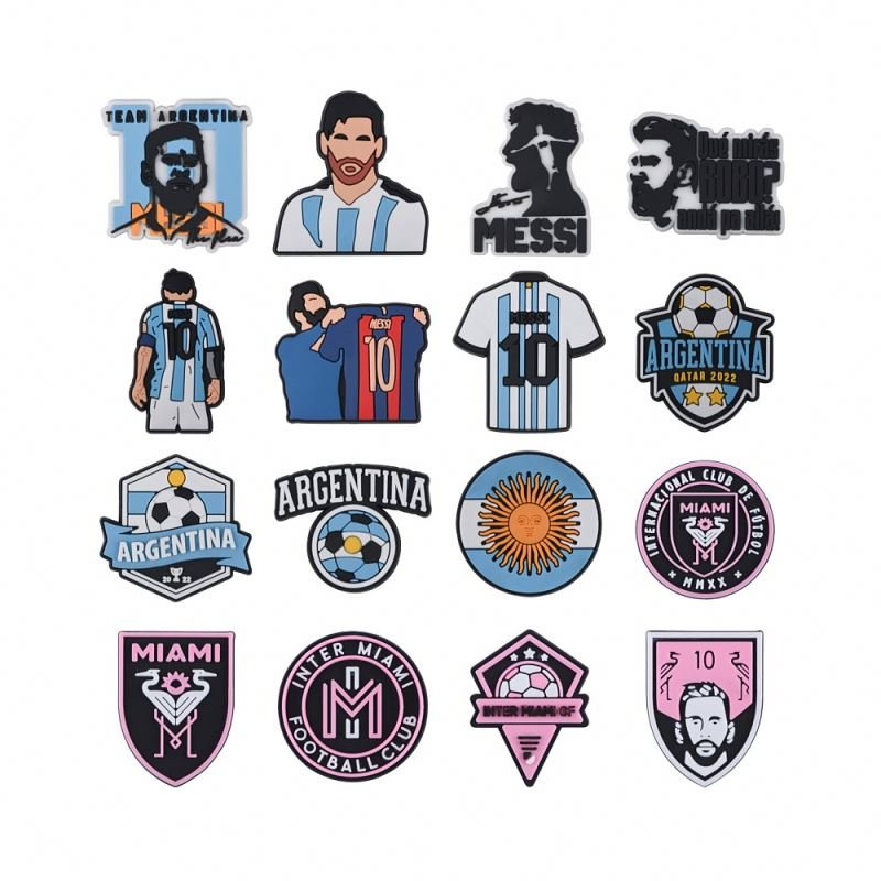 Hot Selling football teams shoe charms premier league shoe charms Football Charms Shoe Decorations Accessories For England UK