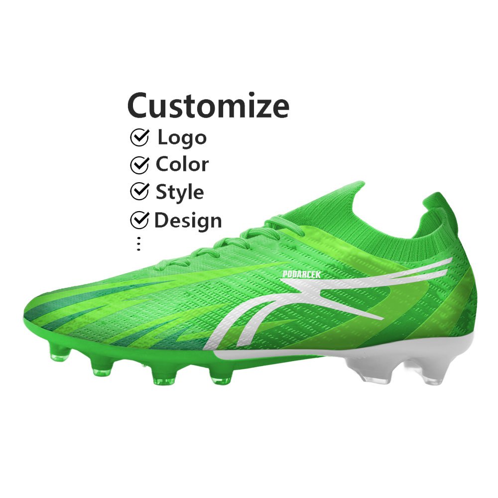 Supplier Customize Best Quality Low Top Lightweight Breathable Outdoor American Soccer Shoes