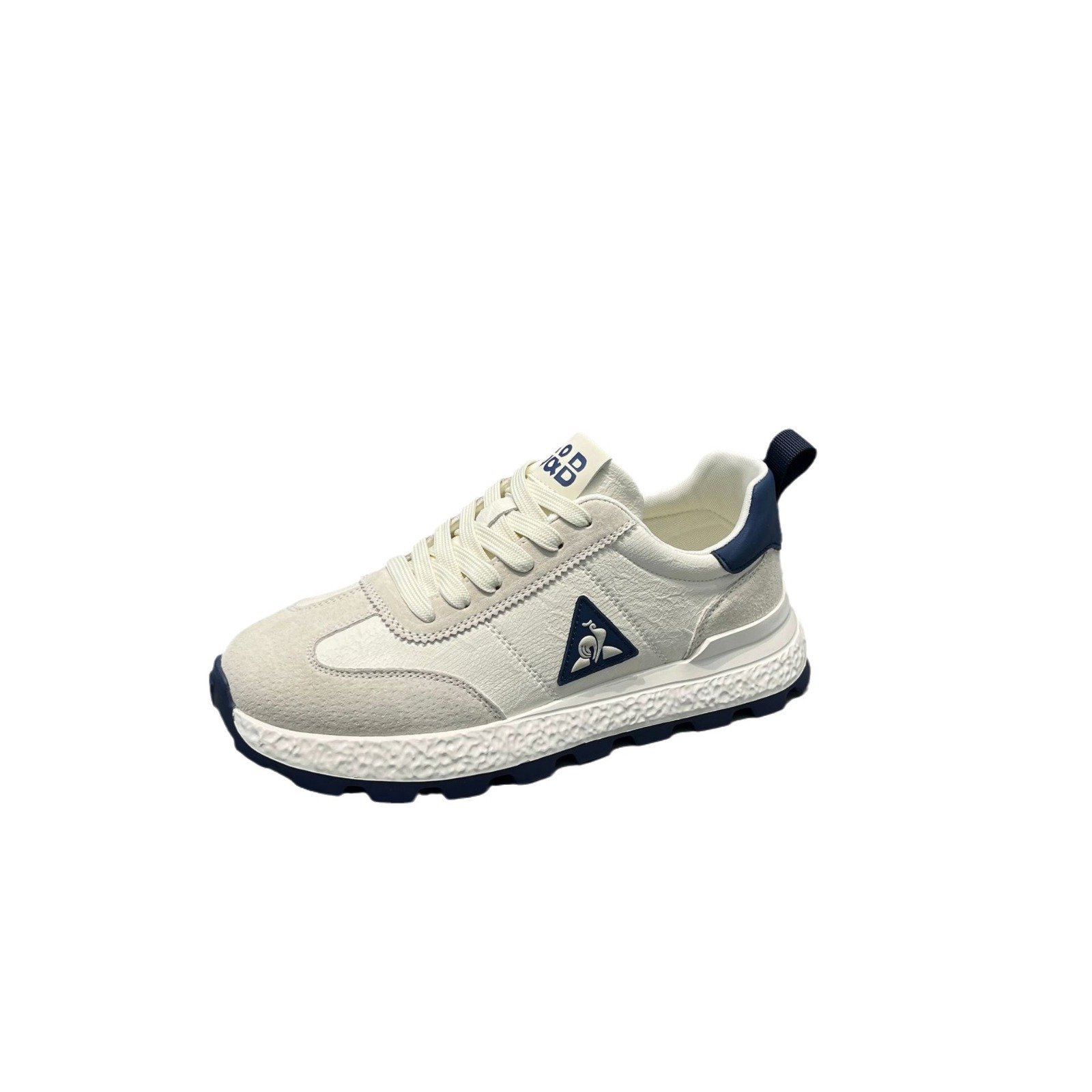2024 autumn men's fashion new sports flats wear-resistant soft sole sports work shoes lace-up skateboard shoes