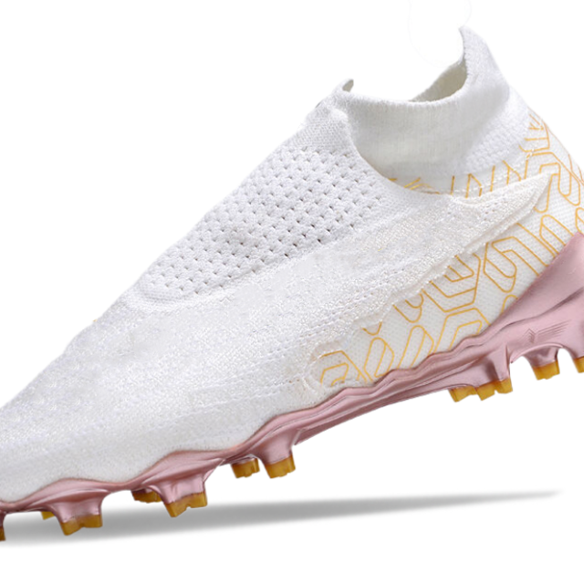 High cut Phantom GX Double layer Waterproof Fish Silk Full Knitted FG Football Shoes for Man