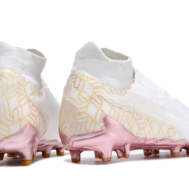 High cut Phantom GX Double layer Waterproof Fish Silk Full Knitted FG Football Shoes for Man