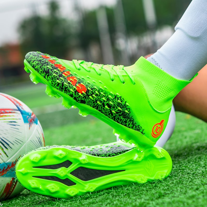 Greatshoes Green Futsal Shoes For Men Sports Football,Soccer Shoes For Boy Size Football Boots Wholesale