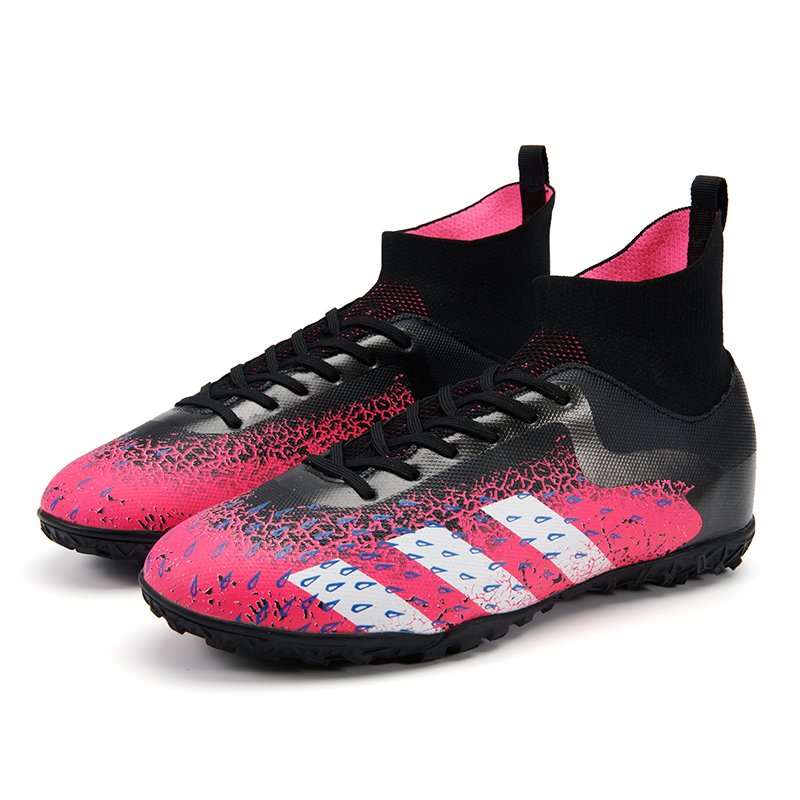 Soccer Shoes Original Boots PU upper With Sock Collar Soft Fit Your Foot When You Are Playing Football