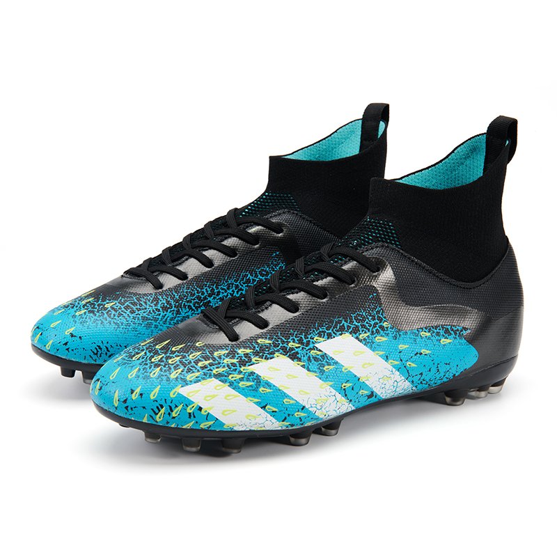 Soccer Shoes Original Boots PU upper With Sock Collar Soft Fit Your Foot When You Are Playing Football