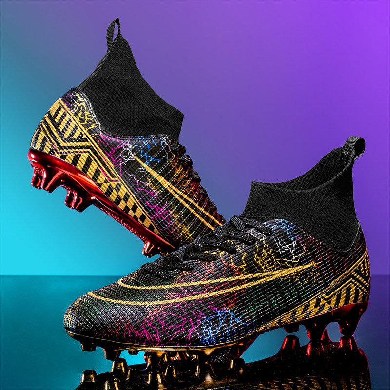 eye-catching fashion football shoes,breathable deodorant football shoes,round stud football shoes