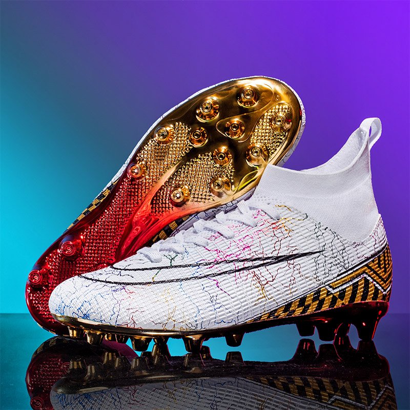 eye-catching fashion football shoes,breathable deodorant football shoes,round stud football shoes