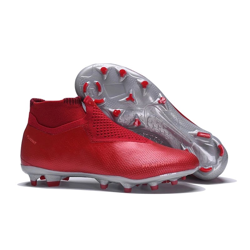 Wholesale elastic stretch upper cr7 football boots for men TPU out sole Fast delivery botines de futbol 11 professional FG cleat