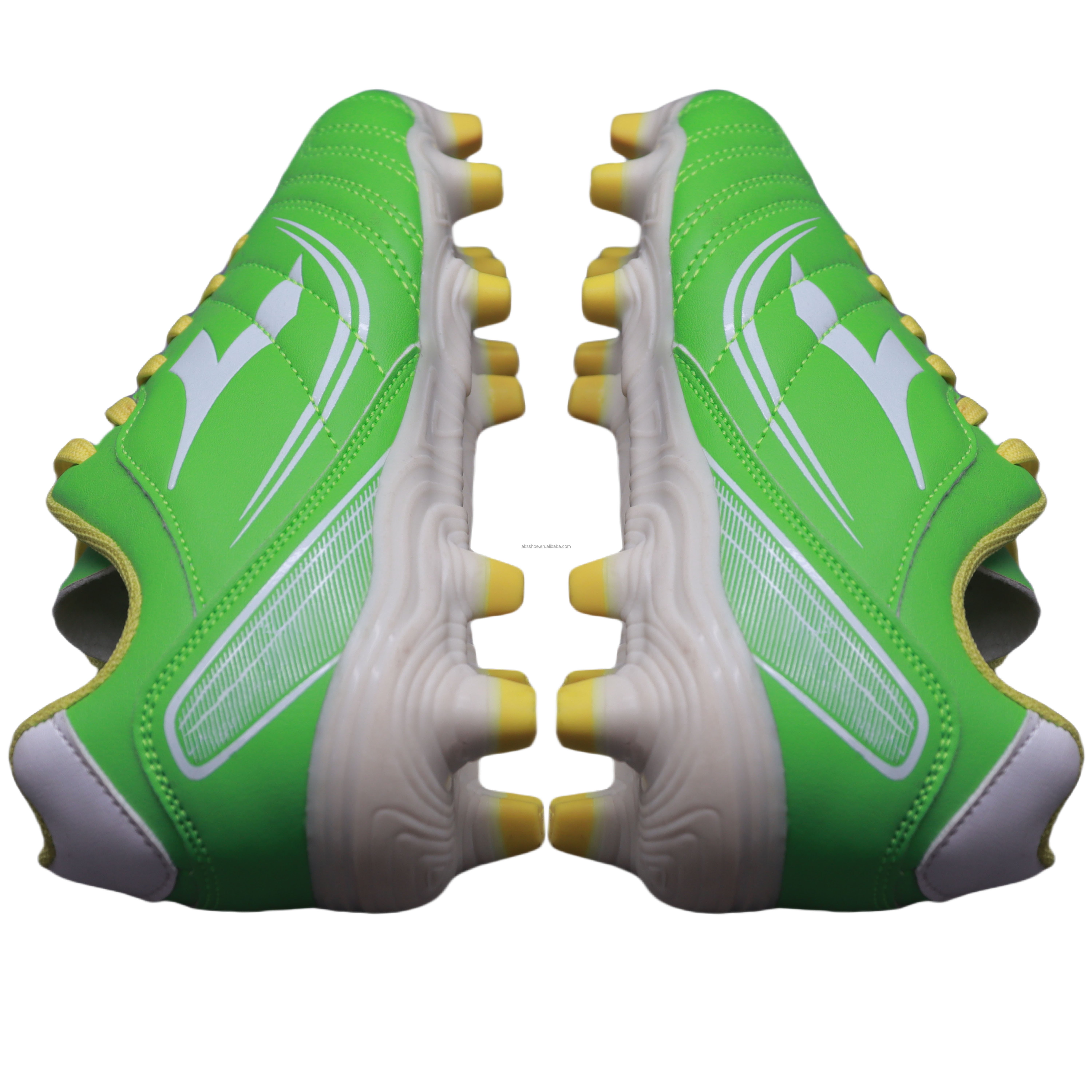 A.K.S. Custom Top Quality Soccer Cleats Men Logo crampons Soccer Shoes Football Boots Men