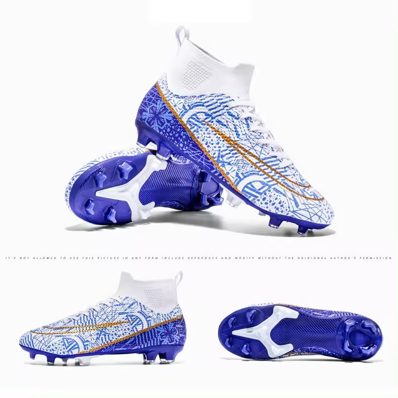 Top Quality Fashion Chaussures Hommes Football Shoes Wholesale High Ankle Soccer Shoes Brand Football Boots Soccer Cleats