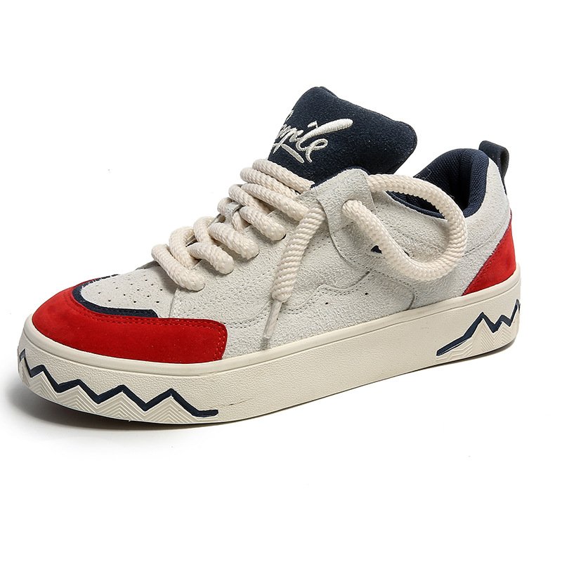 2024 new men and women can fashion casual sports shoes flat soft sole wear-resistant casual skateboard shoes