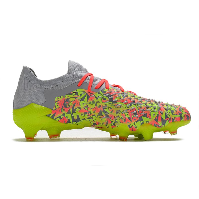 Newest Soccer shoes zapatillas de ftbol predator freak 21 pogba soccer boots fg stella low cut boys football cleats