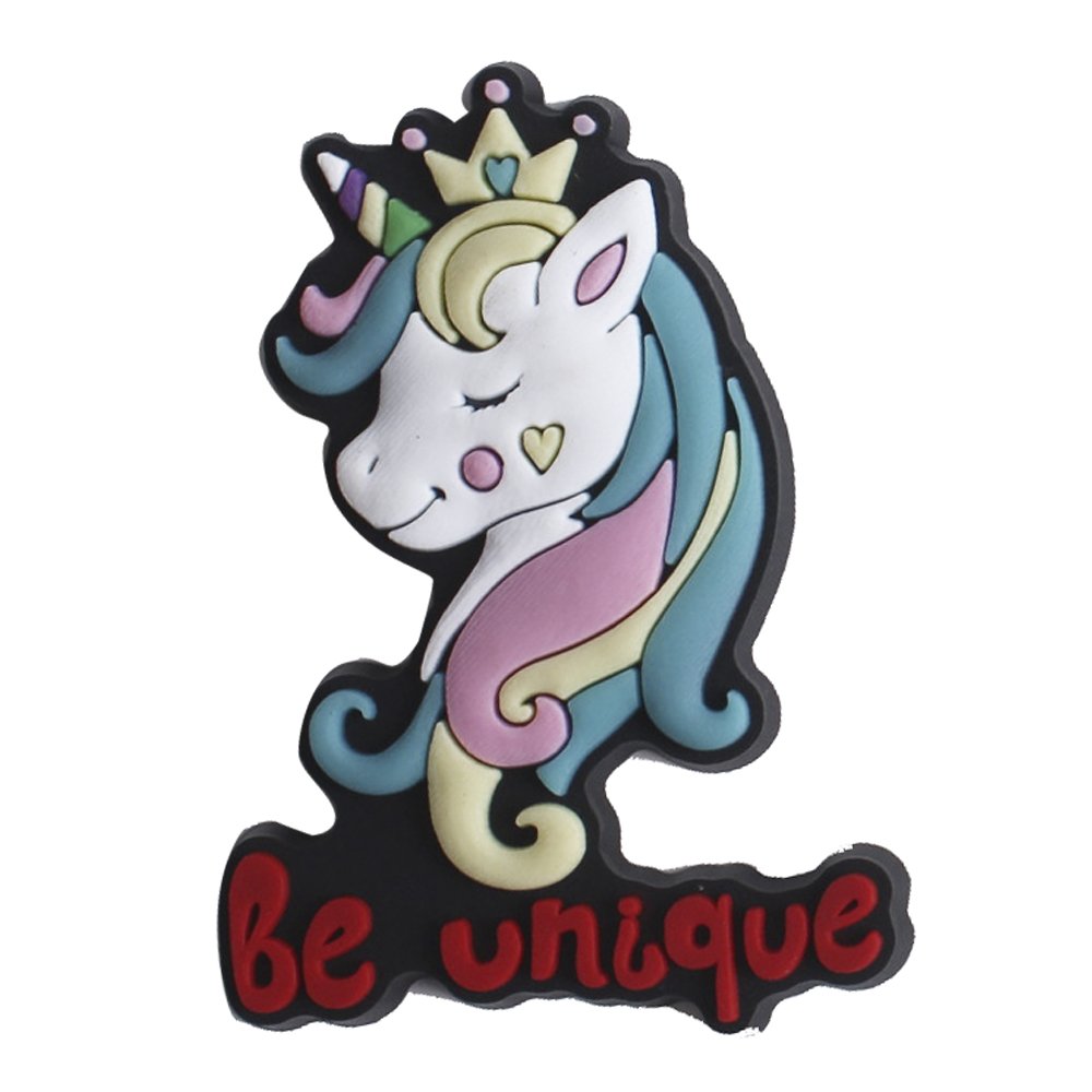 2023 New Arrival Wholesale PVC Custom Design Variety Kawaii Cute Cartoon Characters Unicorn Shoe Charms Decorations Accessories