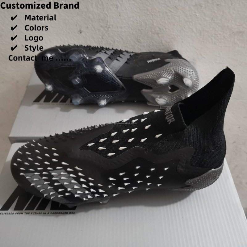 2024 Customized Fg Ag Fashion Original Football Shoes High Quality Rugby American Anti slip Men's soccer Shoes