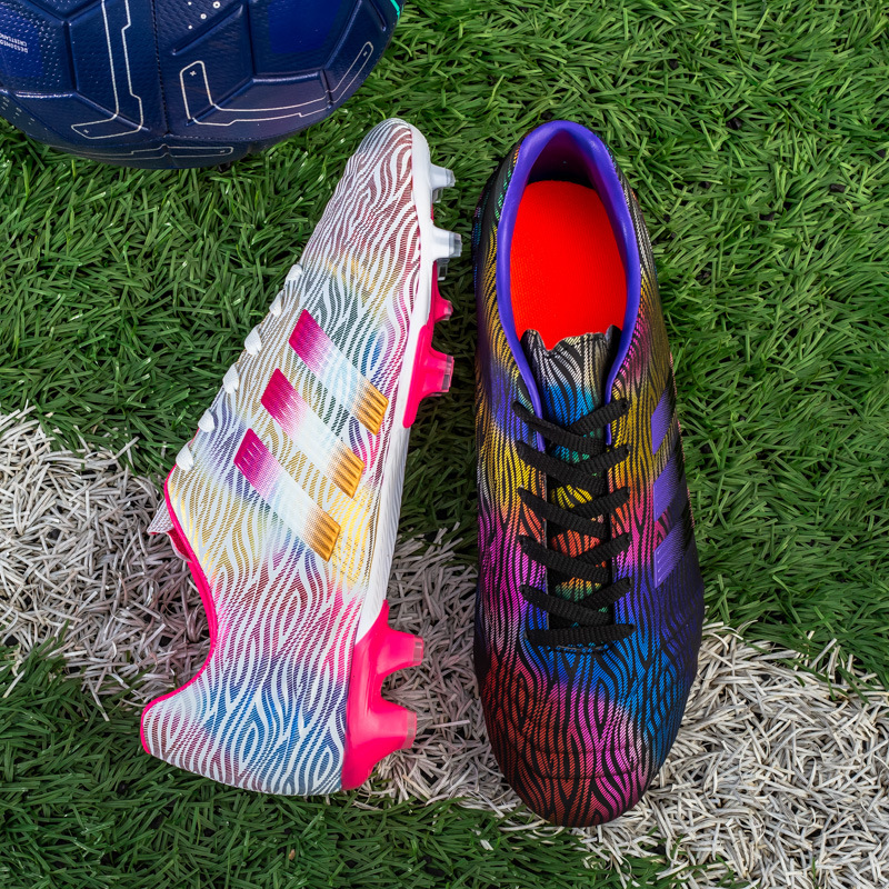 New Arrivals Training Football Shoes Low Ankle Spike Soccer Shoes High Quality Turf Mixing colors football Cleats Shoes