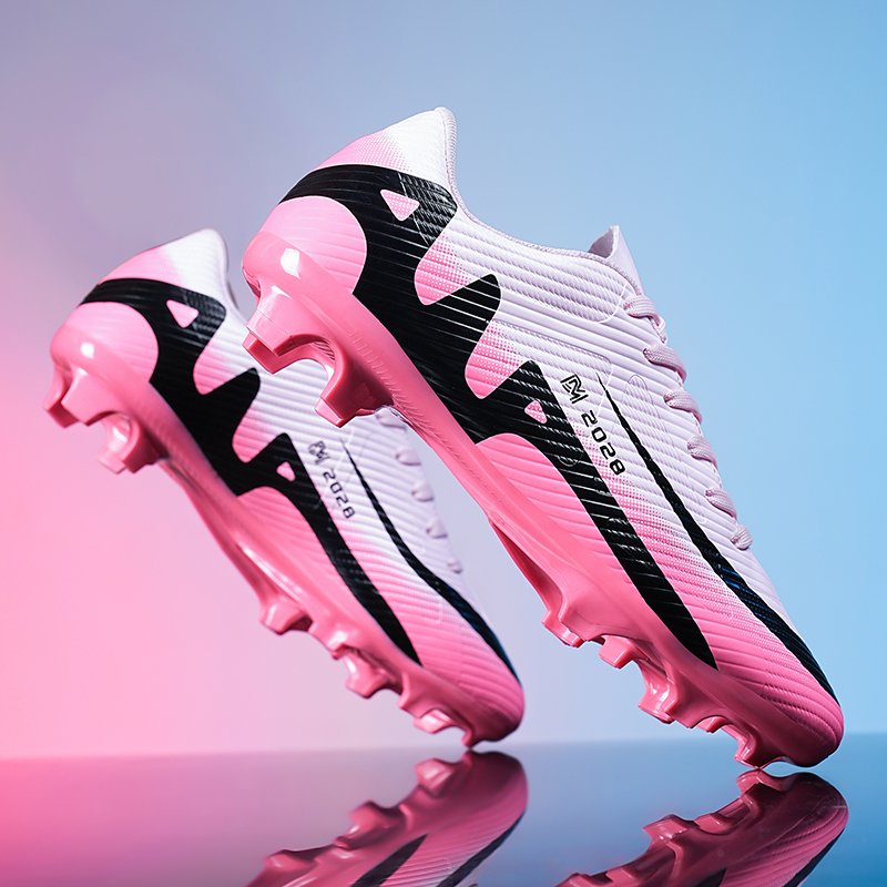 Greatshoes Football Boots Pink Soccer Shoes For Customized,Futsal Shoes High Quality Wholesale Soccer Boots