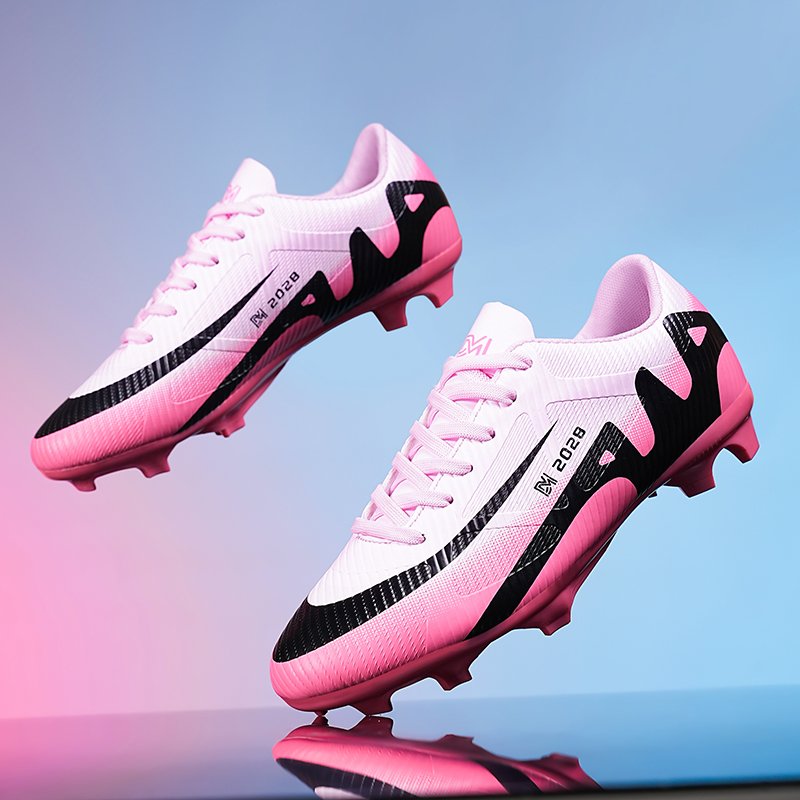 Greatshoes Football Boots Pink Soccer Shoes For Customized,Futsal Shoes High Quality Wholesale Soccer Boots