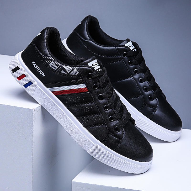 2023 Spring Round Toe Flat Heel Solid Color Leisure Sneakers Wholesale Boot Shoe High Quality In Bales Leisure Shoes