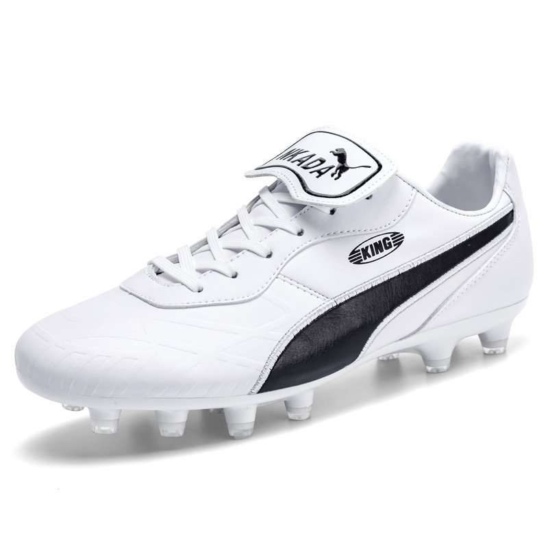 Cross-border popular manufacturers spot straight hair long spikes breathable football shoes professional competition shoes