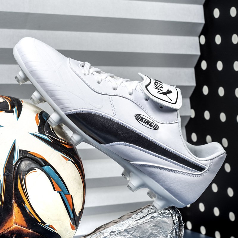 Cross-border popular manufacturers spot straight hair long spikes breathable football shoes professional competition shoes