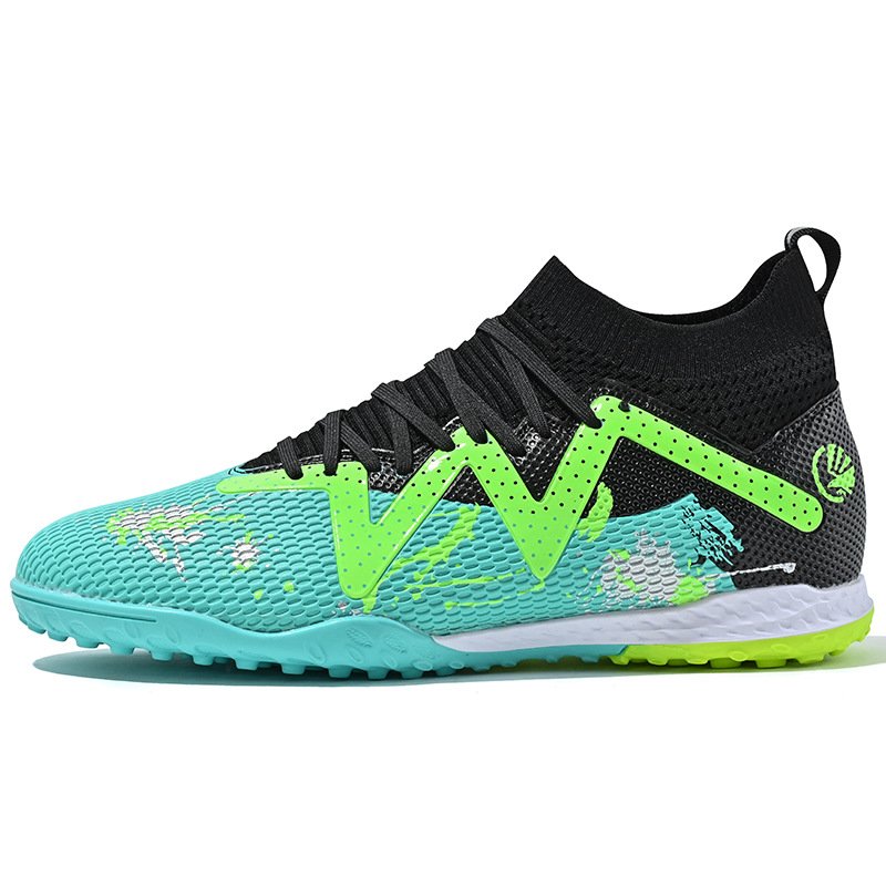 Wholesale soccer shoes for men and women children high top youth sport TF training soccer shoes chuteiras de futebol para homens