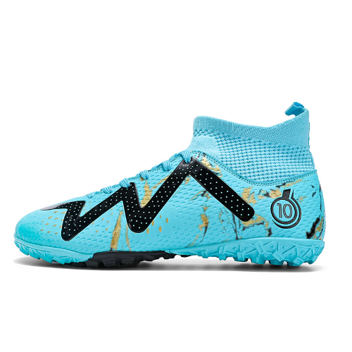 Outdoor Professional Football Sneakers High Ankle Men's Cleats Training Sport Shoes Boy Soccer Shoes