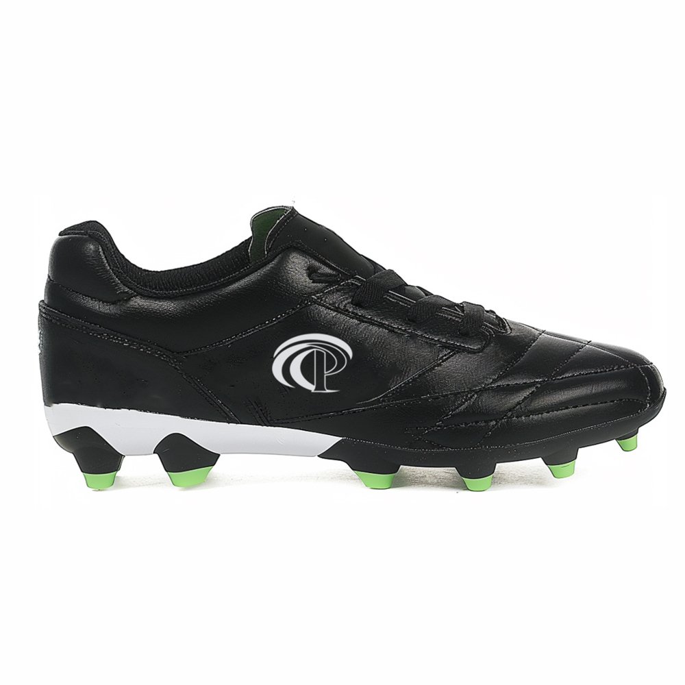 Custom professional leather indoor sport men football boots soccer shoes for kids