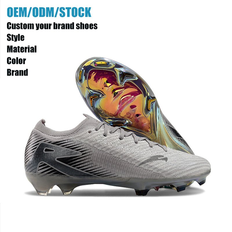 Manufacturer Custom Classic Cheap Durable Leather Mens Latest Best Soccer Cleats Shoes American Soccer Shoes