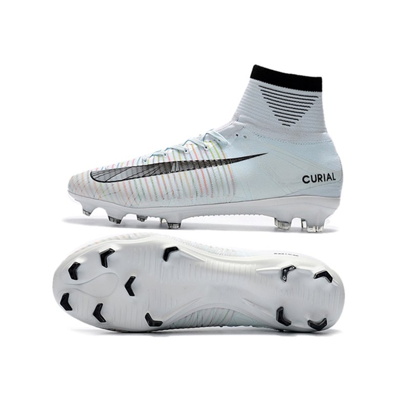 Men's sports shoes CR7 Amazon Hot sales soccer shoes High ankle Football boots Customized Logo Manufacturer sales